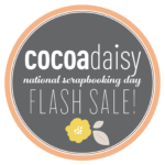 We are Celebrating International Scrapbooking Day