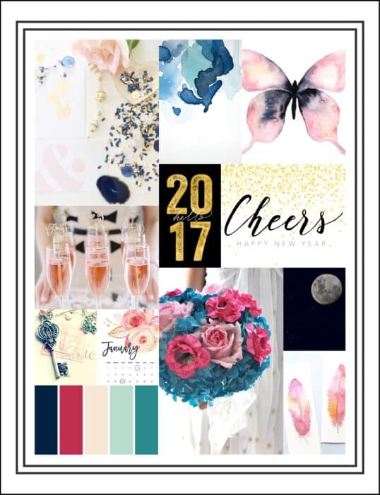 Color Combo by Janet Perafan-Babar | Cocoa Daisy JANUARY 2017 Designer's Challenge