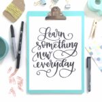 Always wanted to try Hand Lettering? Here’s a 10% OFF deal!