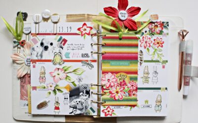 Decorating my March Planner