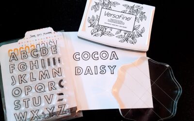 Planner Alpha Stamp Set 12 ways!