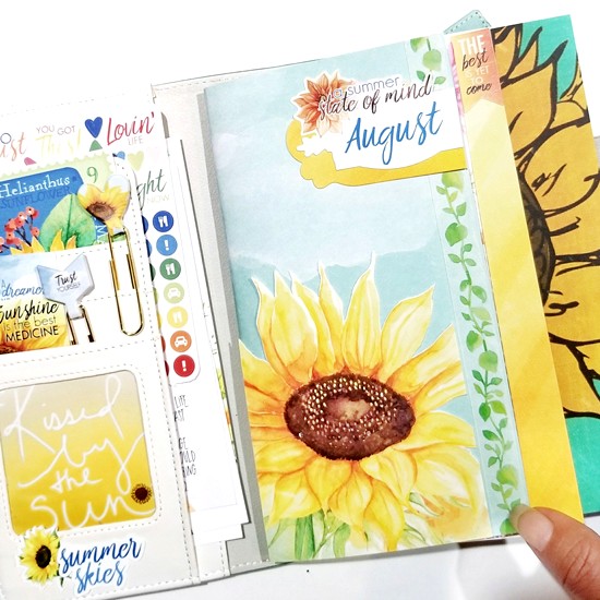 Janet Perafan-Babar | Cocoa Daisy August Planner Challenge