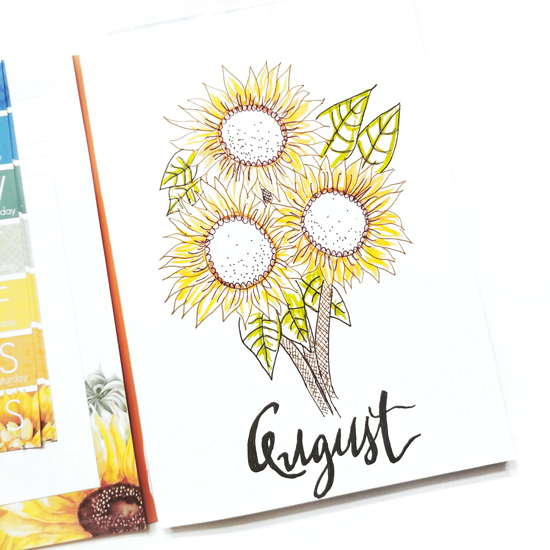 Janet Perafan-Babar | Cocoa Daisy August Planner Challenge