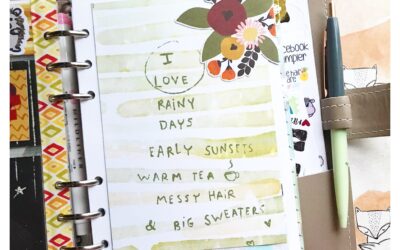 October Planner Setup