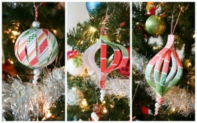Ornaments from the Planner kit