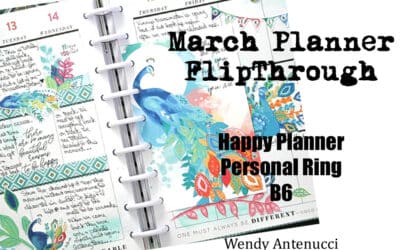 Journaling in my Happy Planner