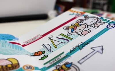 Easter week stamping