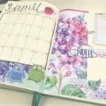 April Bullet Journal Setup