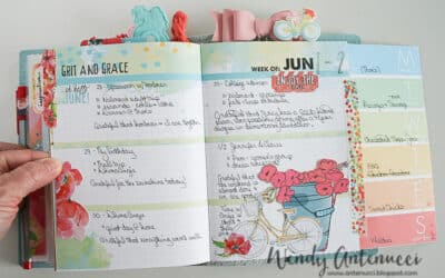 Memory Keeper turned planner; How to combine the loves.