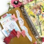 Using Pocket Cards in my Personal Day Planner Kit (Bicycles and Poppies)