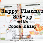 October 2018 Happy Planner Setup with Cocoa Daisy