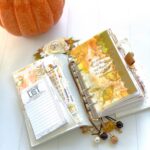 November Planner Setup in a Personal Ring Planner.