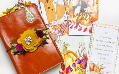 Dashboard Tutorial with October’s Pumpkin Spice Personal Planner Kit with Video
