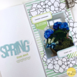 Simple Dori Notebook Inspiration with Vellum and Printable Ephemera