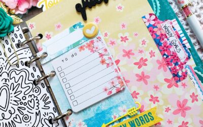 April Cocoa Daisy Planner Flip Through