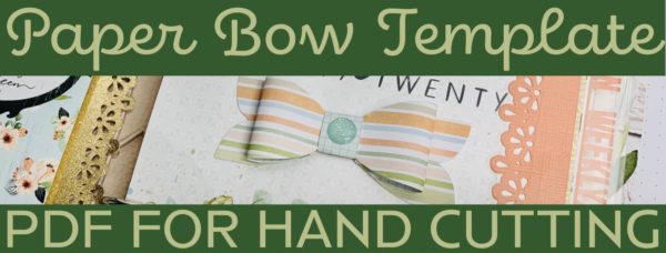 Paper Bow Template - PDF file