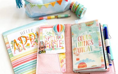Up and Away! April Planner Set Up & Video