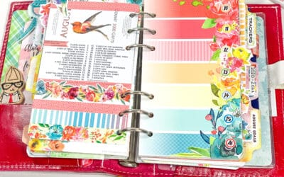 ‘Backyard Blooms’ – August Personal Rings Set Up & Video