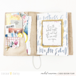 Preparing Journal Pages with the Solstice Kit