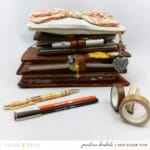 October planner set up with Flanner & Frost Kit