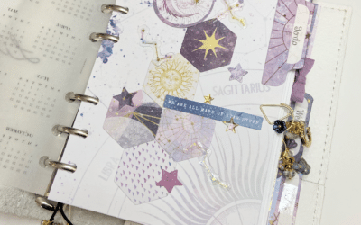 A look inside my September Planner with the Solstice kit