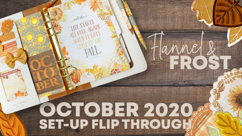 Julie Mooney October Set Up Flip Through Video
