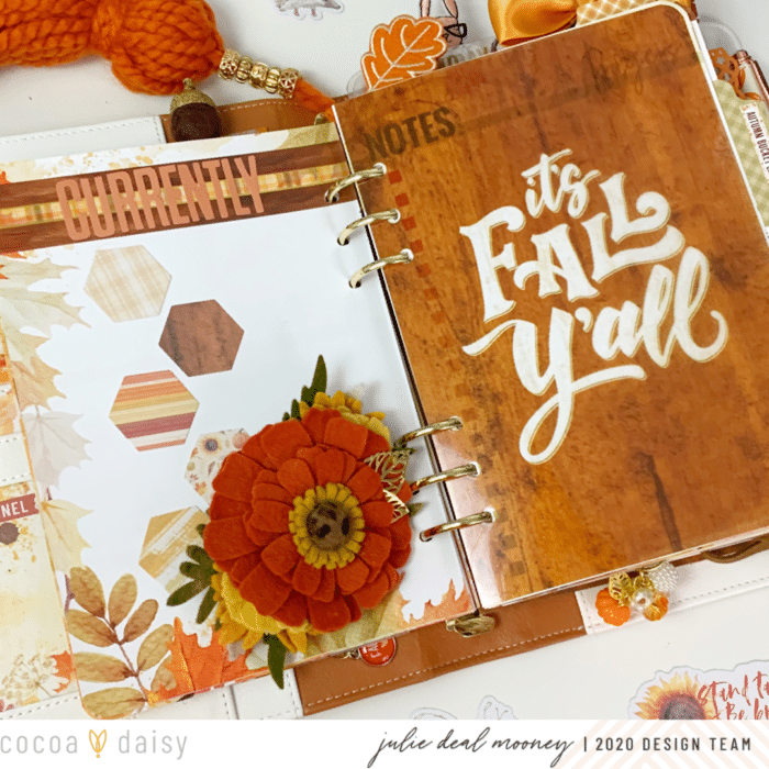 Julie Mooney October Set Up Currently