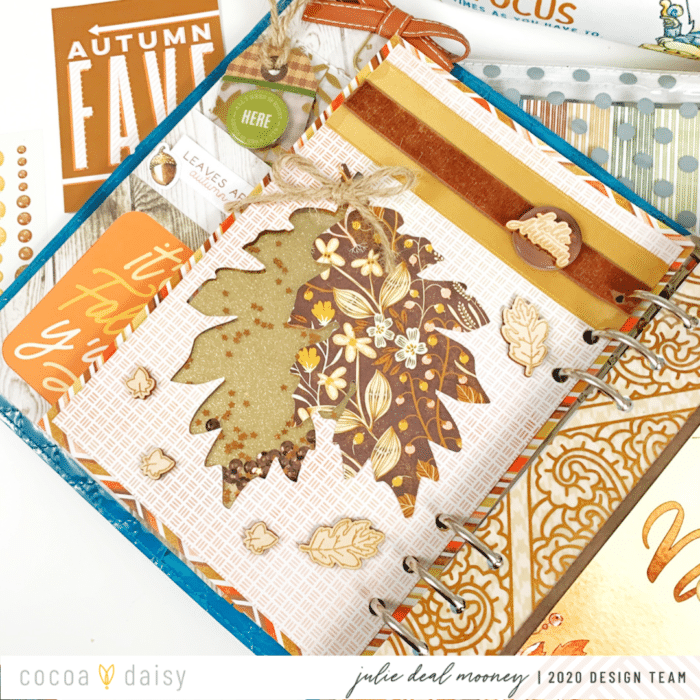 Julie Mooney November Set Up Leaf Shaker