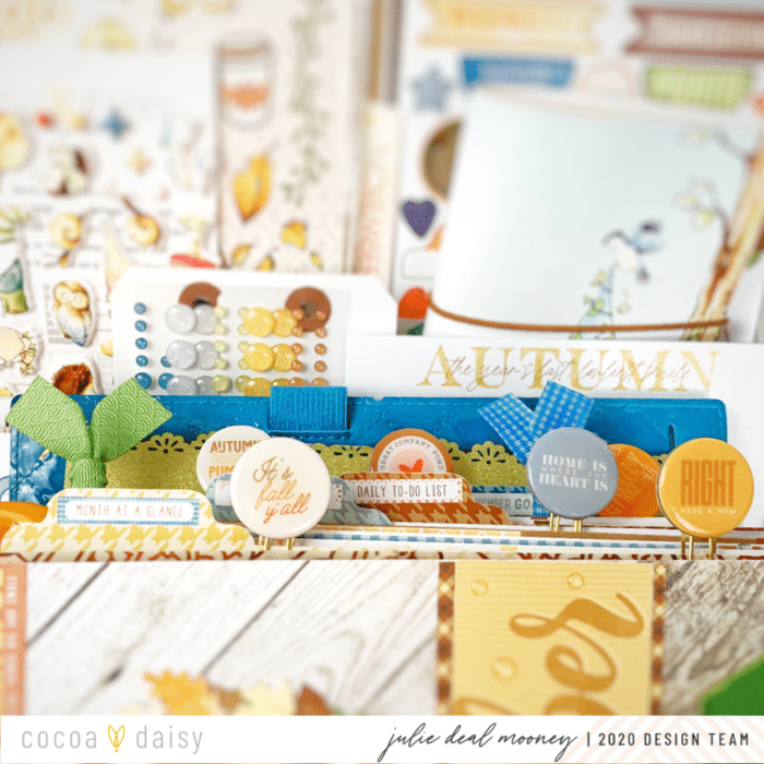 Julie Mooney November Set Up Chipboard Clips