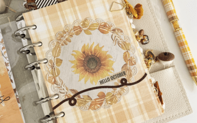 Simple October Flannel and Frost Dashboards