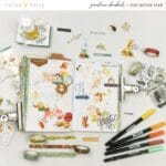 Step by step set-up page : Monthly Gratitude