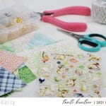 Decorating your planner using puffy sticker