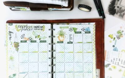 How to : month view with calendar sticker kit