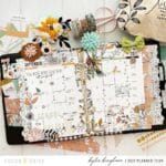 Monthly Pages with the Doodles and Dashes Collection