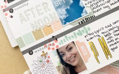 Memory Planner Monday with the Doodles and Dashes Collection
