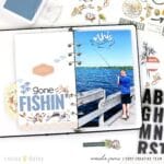 One Kit Memory Keeping using the Koi Pond Collection