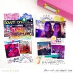 No Mess Watercolor with Papers and Rub-Ons