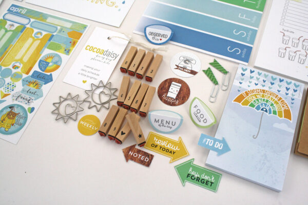 April planner kit close up 1