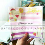 Fun with watercolors and planners