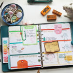 Color Coding your planner with stamps