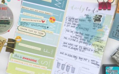 Midori Traveler’s Notebook Planning and Getting Creative
