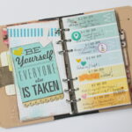 Decorating Daisy Day Planner Inserts