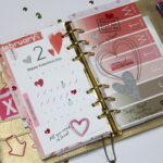 February Daisy Day Planner Kit in Action!
