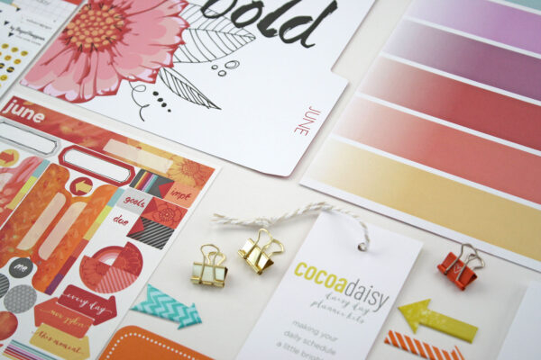 June planner kit close up 3