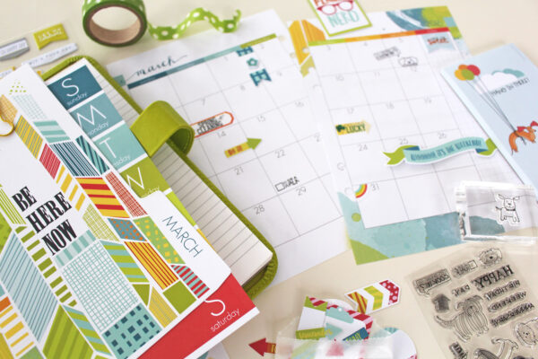 March 2016 planner reveal sneak close up