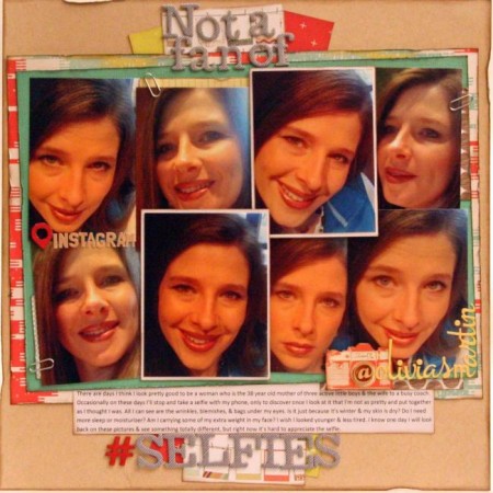 Not a Fan of Selfies January 2014 CD Kit