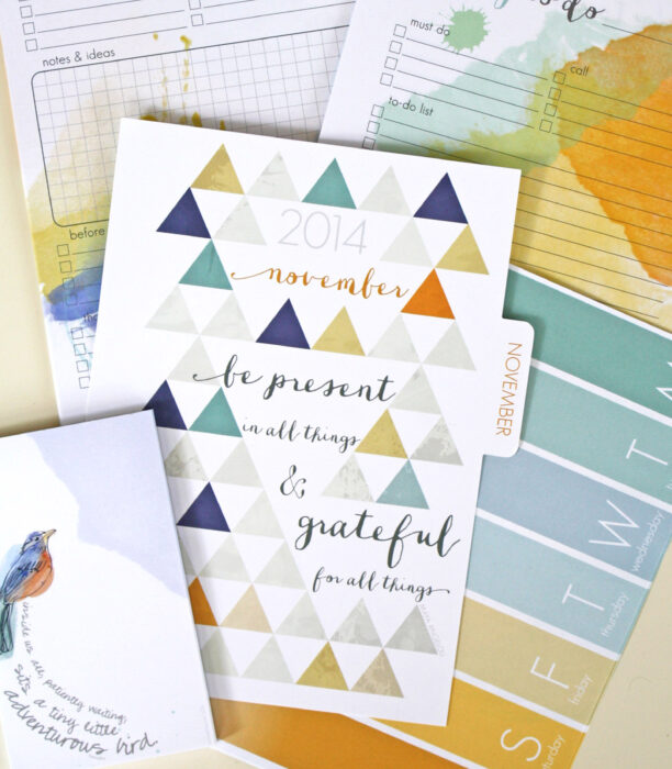 November Planner sneak version 2