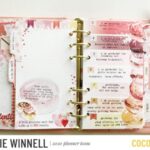 Gratitude in a planner every month.