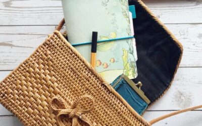 Note Pad Holder Converted To A Mini Planner