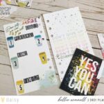 Setting goals and tracking habits in your planner